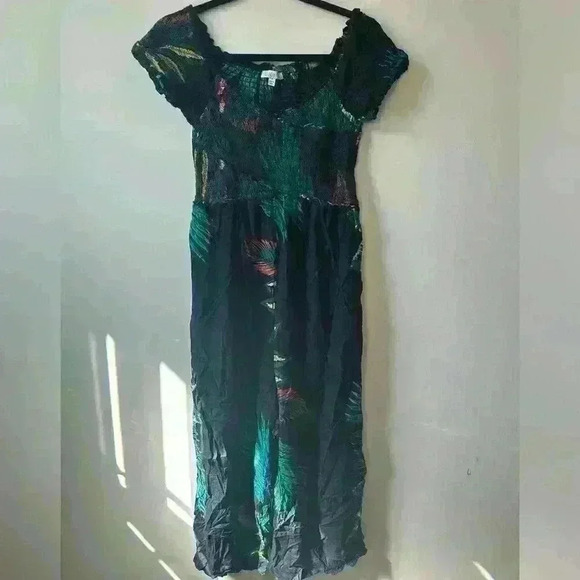 Patrons of  Peace Marlu Off Shoulder Wide Leg Jumpsuit - Picture 2 of 9